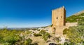 Views over the castle and toen of Cazorla, Spain