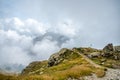 Views over Chamonix and Mont Blanc in France