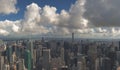 Views over Manhattan from the Empire State Building Royalty Free Stock Photo