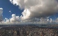 Views over Manhattan from the Empire State Building Royalty Free Stock Photo