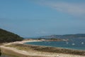 Views over the Rodas Beach Royalty Free Stock Photo