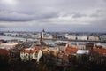 Views of the parliament and other official buildings of Budapest