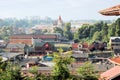 Views of Puerto Varas, Chile with church