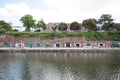 Views of the Quay by the River Exe in Exeter, Devon in the UK Royalty Free Stock Photo