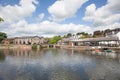 Views of the Quay by the River Exe in Exeter, Devon in the UK Royalty Free Stock Photo