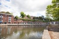 Views of the Quay by the River Exe in Exeter, Devon in the UK Royalty Free Stock Photo