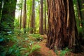 Views in the Redwood Forest, Redwoods National & State Parks California