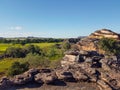 Views of outback Australian floodplains Royalty Free Stock Photo