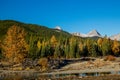 Views from the roadside during a drive through the park. Peter Lougheed Provincial Park Royalty Free Stock Photo