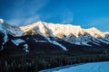 Views from the roadside during a drive through the park. Peter Lougheed Provincial Park Royalty Free Stock Photo