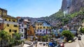 Views of Rocinha Favela in Rio de Janeiro, the largest favela in Brazil