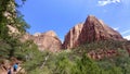Rock Formations and Landscape at Zion National Park
