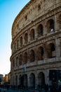 Views of Roman Coliseum, Roman Colosseum, Rome, Lazio. Italy Royalty Free Stock Photo