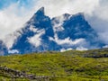 Views from Romsdalseggen trail in Norway