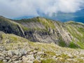 Views from Romsdalseggen trail in Norway