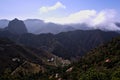 Views of Roque Cano on La Gomera Island, Canary Islands, Spain Royalty Free Stock Photo