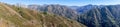 Views of Santa Lucia Mountain Range from Manuel Peak Royalty Free Stock Photo