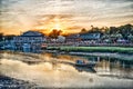 Views and scenes at murrells inlet south of myrtle beach south carolina Royalty Free Stock Photo