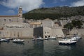 Views from the sea of the city of Dubrovnik in Croatia, Europe.