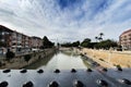 Views of the Segura river from the bridge of dangers