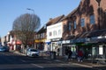 Views of shops on Broadway in Didcot, Oxfordshire in the UK Royalty Free Stock Photo