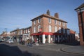 Views of the shops in Frinton, Essex in the UK