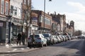 Views of the shops in Frinton, Essex in the UK