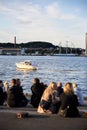 views from the shore from Tall Ship Race 2022 event in Aalborg 2022