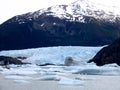 Views of snow peaks and glaciers of Andes mountains, Patagonia, Argentina Royalty Free Stock Photo