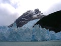 Views of snow peaks and glaciers of Andes mountains, Patagonia, Argentina Royalty Free Stock Photo