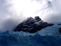 Views of snow peaks and glaciers of Andes mountains, Patagonia, Argentina Royalty Free Stock Photo