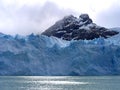 Views of snow peaks and glaciers of Andes mountains, Patagonia, Argentina Royalty Free Stock Photo