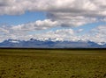 Views of snow peaks and glaciers of Andes mountains, Patagonia, Chile Royalty Free Stock Photo