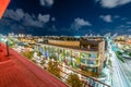 Views of the South Beach skyline Royalty Free Stock Photo