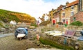 Views of Staithes in North Yorkshire Royalty Free Stock Photo