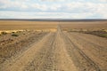 Views of steppe landscape of Pampas, Argentina