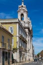 Views from the streets in the historic district of Lisbon Alfama, Portugal.