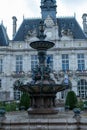 Views of streets and houses of Limoges town, Haute-Vienne department, France with famous porcelain and leather industry Royalty Free Stock Photo