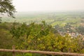 Views from the top of the cave of Phnom Sampeau Royalty Free Stock Photo