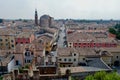 Views of the town and the city walls of Cittadella, Italy Royalty Free Stock Photo