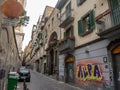 Napoli, Italy. Views of traditional streets in the historic center of the city of Naples