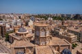 Views of Valencia from the tower of Valencia\'s main Cathedral