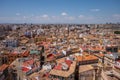 Views of Valencia from the tower of Valencia\'s main Cathedral