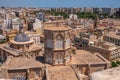 Views of Valencia from the tower of Valencia\'s main Cathedral