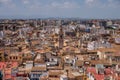 Views of Valencia from the tower of Valencia\'s main Cathedral