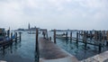 Views of Venice from a small harbour in front of the San Giorgo viewpoint