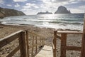 Views from the viewpoint of Es Vedra in Ibiza, Spain