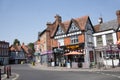 Views of Wantage town centre in Oxfordshire in the UK Royalty Free Stock Photo