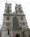 Views of Westminster Abbey in London, England