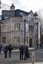 The town centre of Winchester, Hampshire, UK